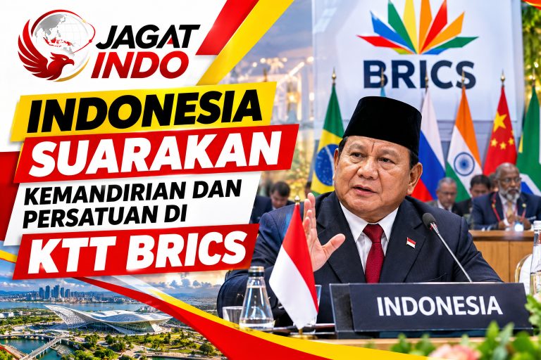 Indonesia Suarakan Kemandirian dan Persatuan di KTT BRICS