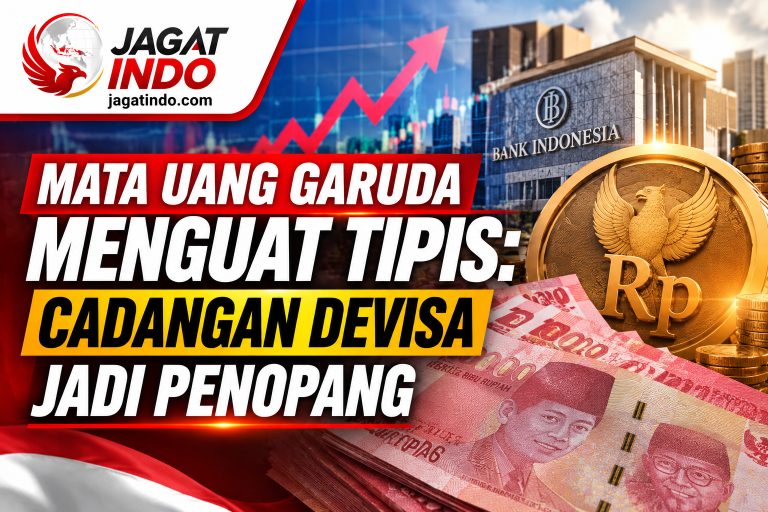 Mata Uang Garuda Menguat Tipis: Cadangan Devisa Jadi Penopang