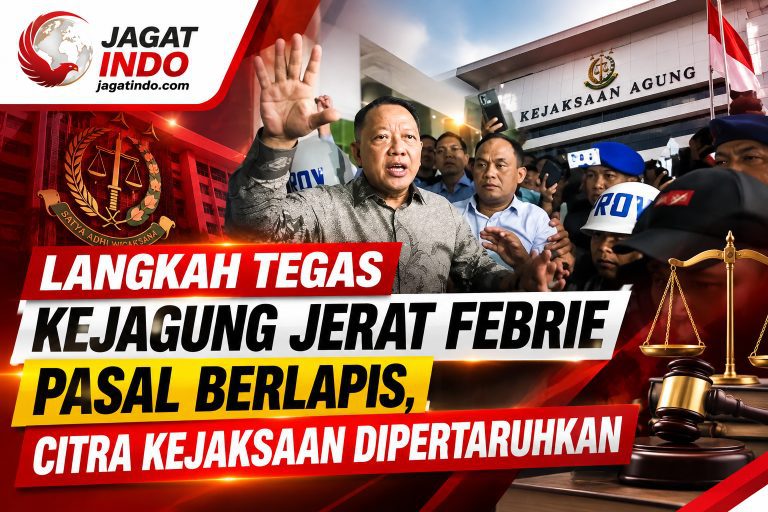 Langkah Tegas Kejagung Jerat Febrie Pasal Berlapis, Citra Kejaksaan Dipertaruhkan