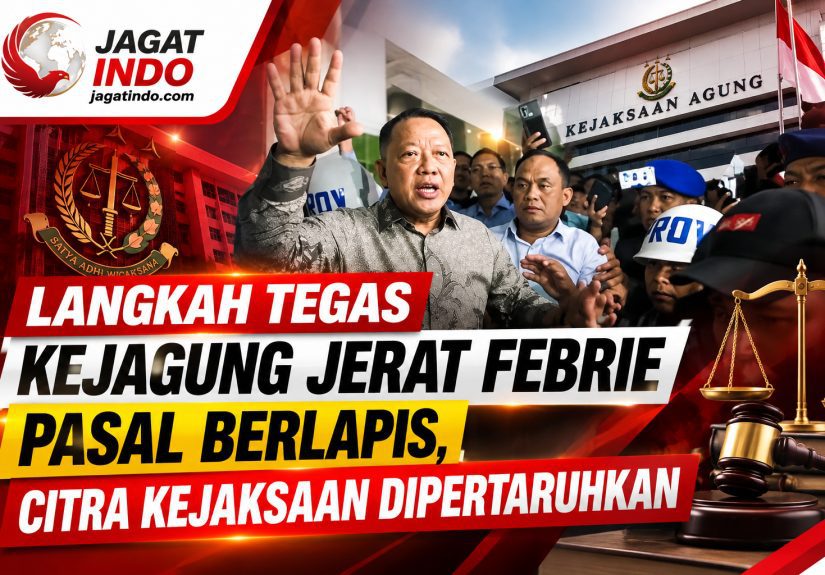 Langkah Tegas Kejagung Jerat Febrie Pasal Berlapis, Citra Kejaksaan Dipertaruhkan